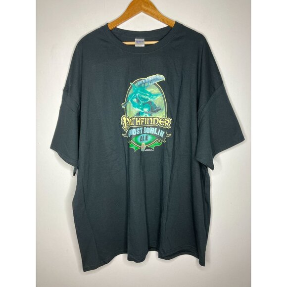 Pathfinder Ghost Goblin Ale Paizo Black T-Shirt Men's 4XL - Picture 1 of 6